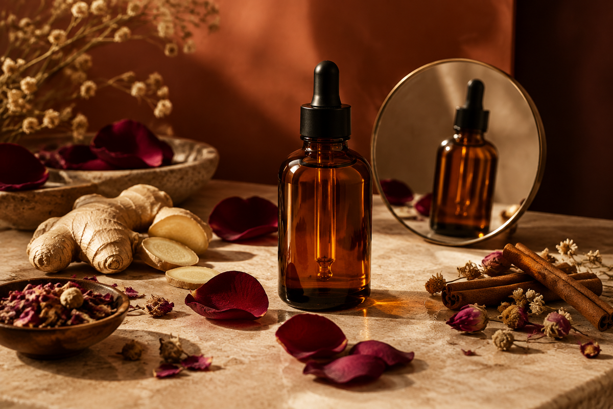 Illustration de l’article Lova Lab « Huiles aphrodisiaques : effet réel ou argument marketing ? »